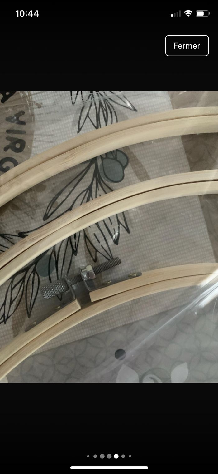 3 cerceaux antidérapants pour la broderie, point de croix, couture - Neuf - photo numéro 4