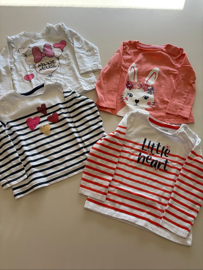 Lot vêtements fille 12 mois - photo numéro 3