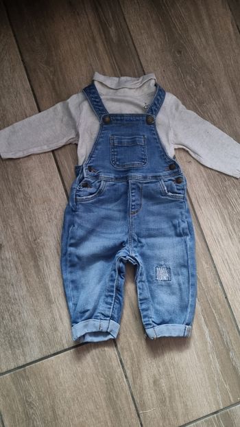 Salopette+ sous pull