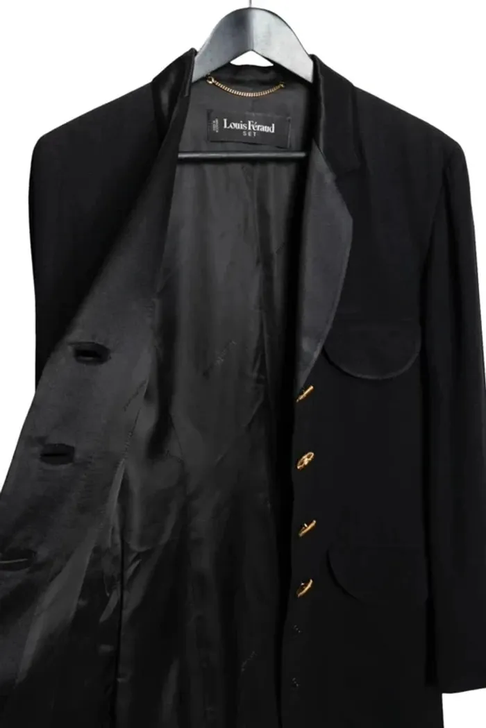 Veste blazer vintage Louis Féraud – Taille S - photo numéro 9