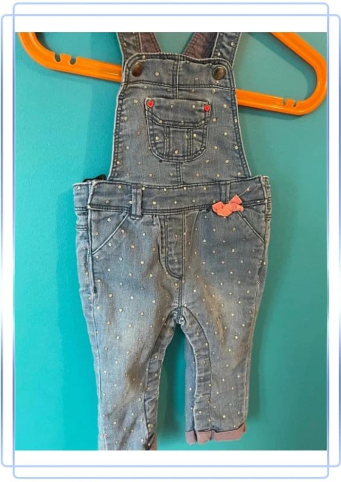 Très jolie salopette tape à l’œil 9 mois