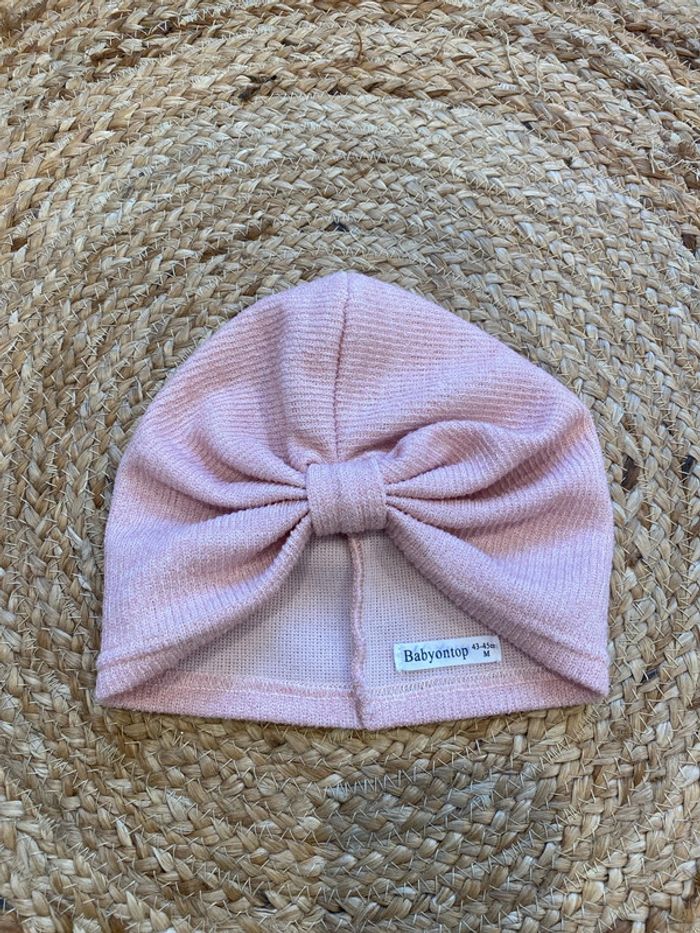 Bonnet turban/ bohème fille 6-12mois