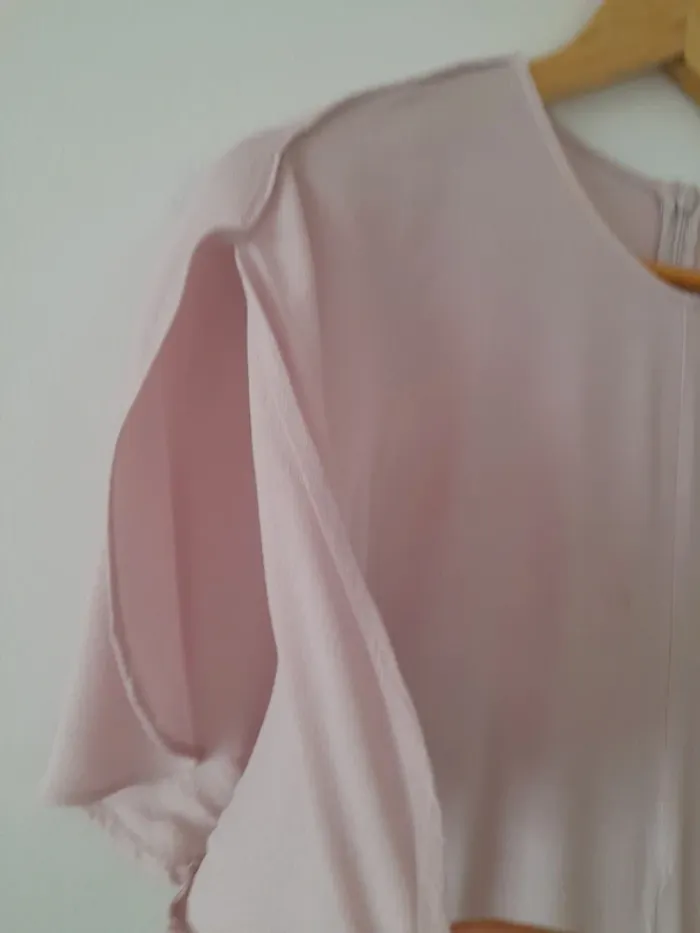 Robe longue de grossesse manches courtes - photo numéro 3