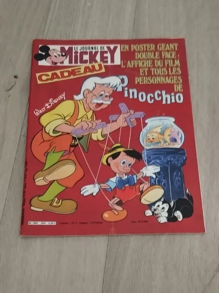 Lot Vintage 7 magazines Journal de Mickey année 1983 L058 - photo numéro 7