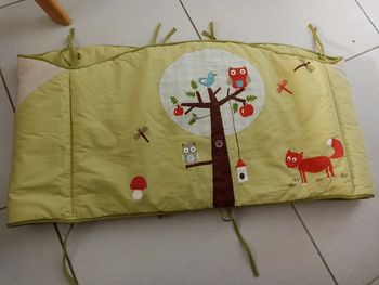 Tour de lit 100% bio p'tit basile