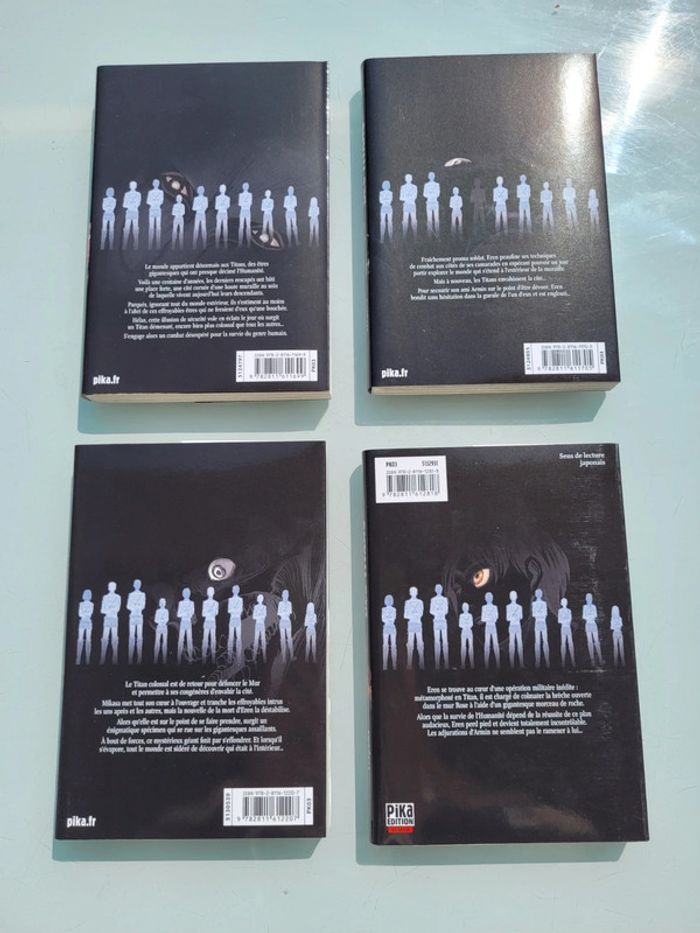 3 coffret Pika Édition : L'attaque des titans tomes 1 à 12 - photo numéro 7