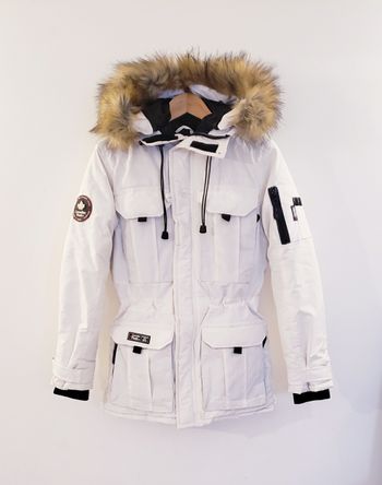 Canadian Peak Armoria Lady Manteau de Ski Parka Femme avec fourrure Taille S
