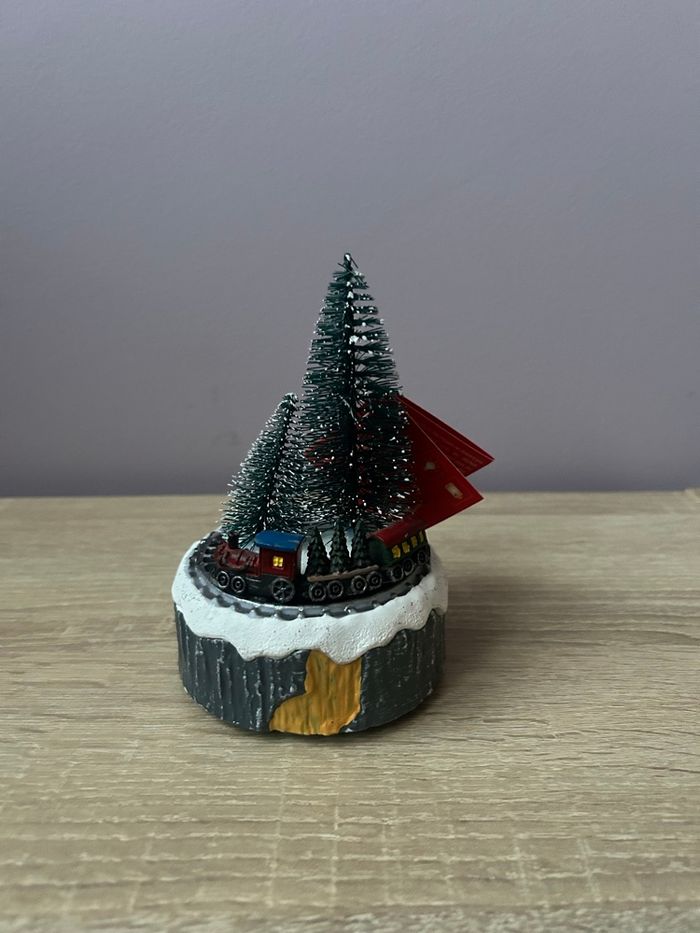 Scènette de Noël lumineuse