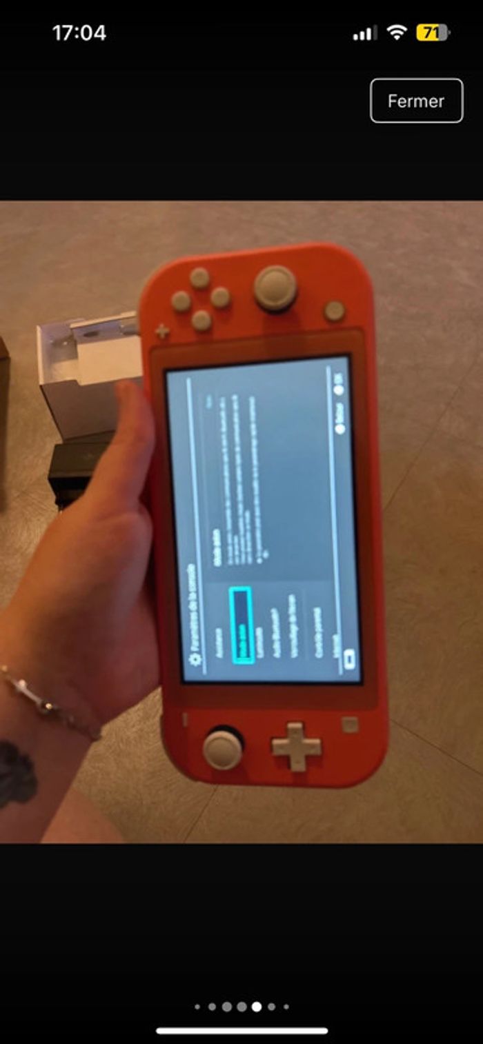 Nintendo switch lite rose encore sous garentie 2 ans - photo numéro 13