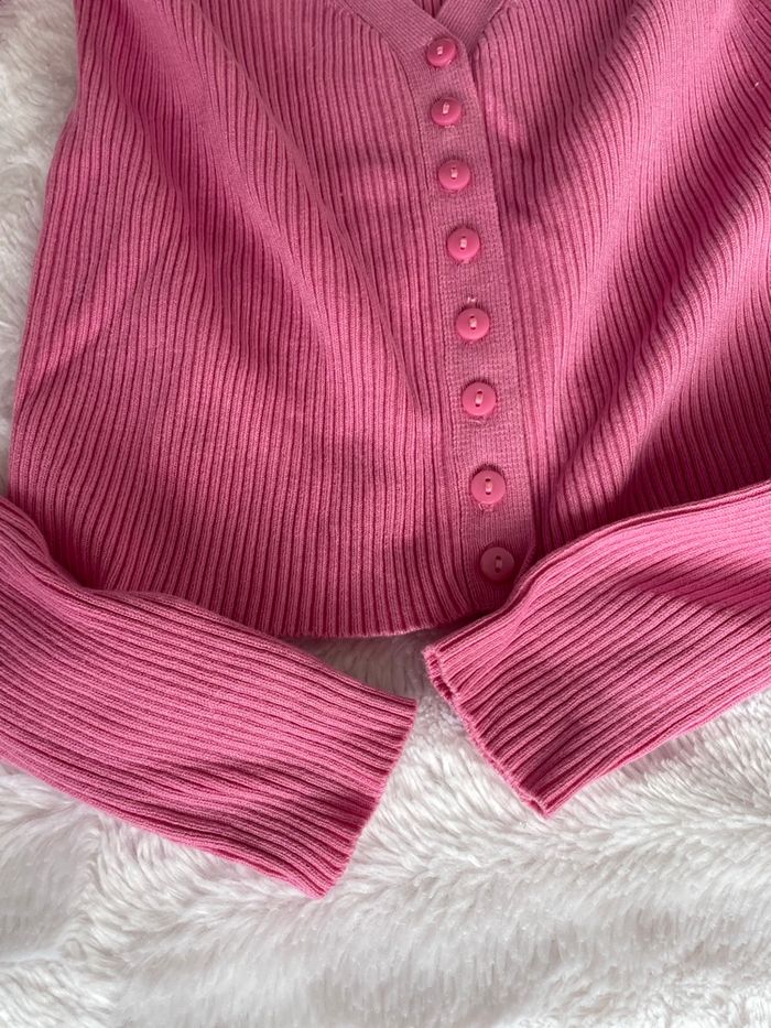 Gilet rose xs - photo numéro 2