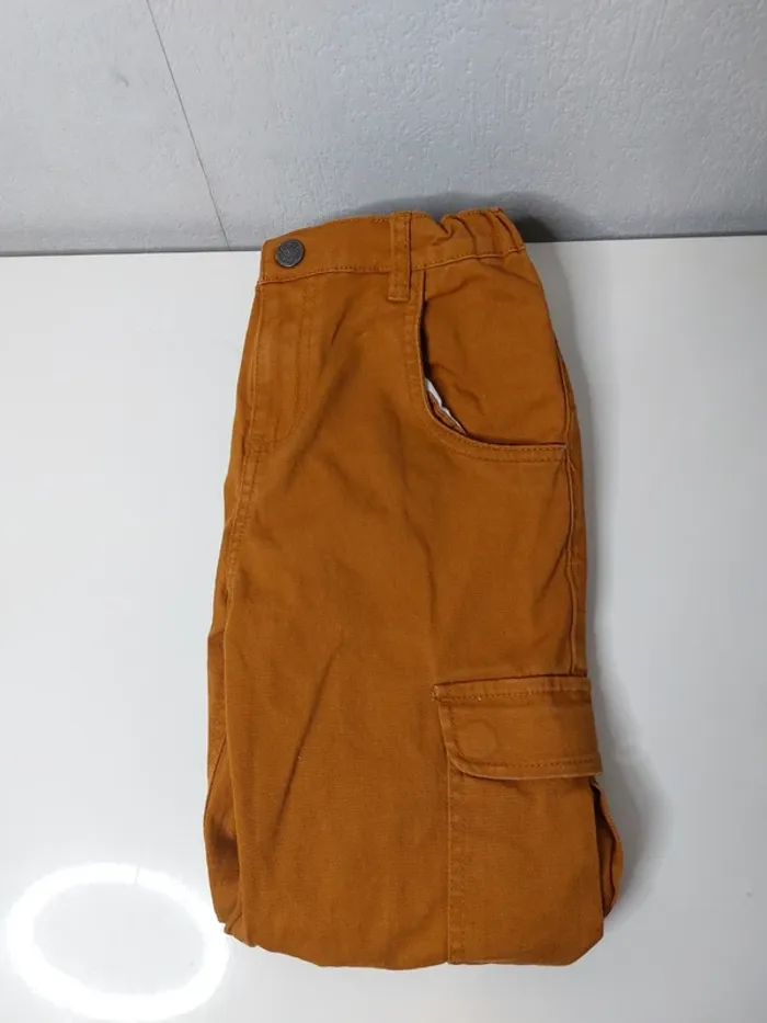 Pantalon moutarde "La fabrique des garçons" - photo numéro 2