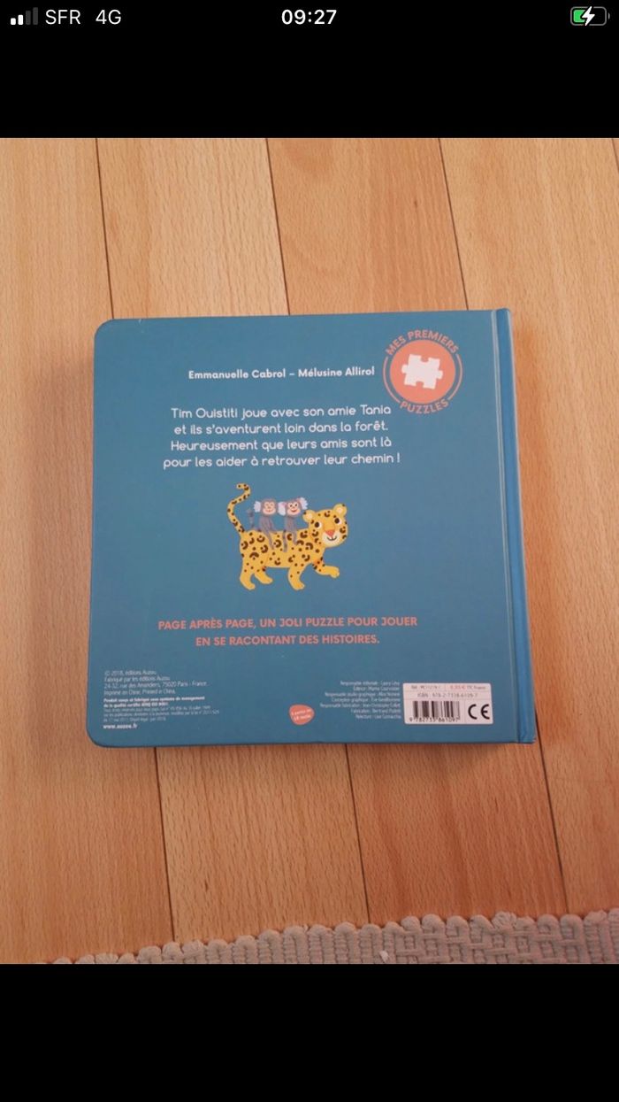 # livre # puzzle # tim le oustiti - photo numéro 3