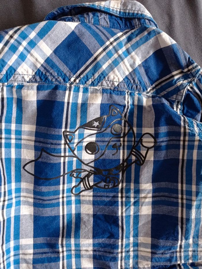 Chemise chat sgm 18 mois - photo numéro 3