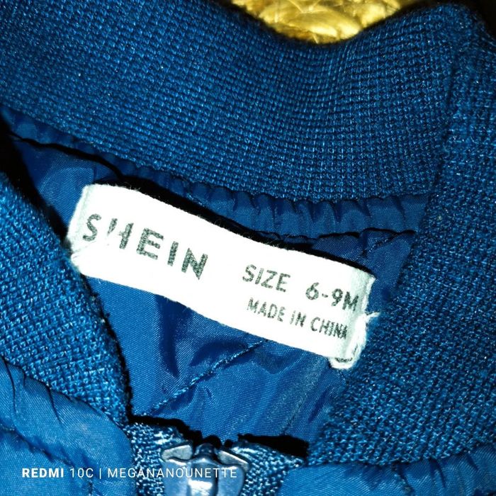🧥 Veste matelassée Bébé – Shein – Taille 9 mois / 74 cm 🧥 - photo numéro 4