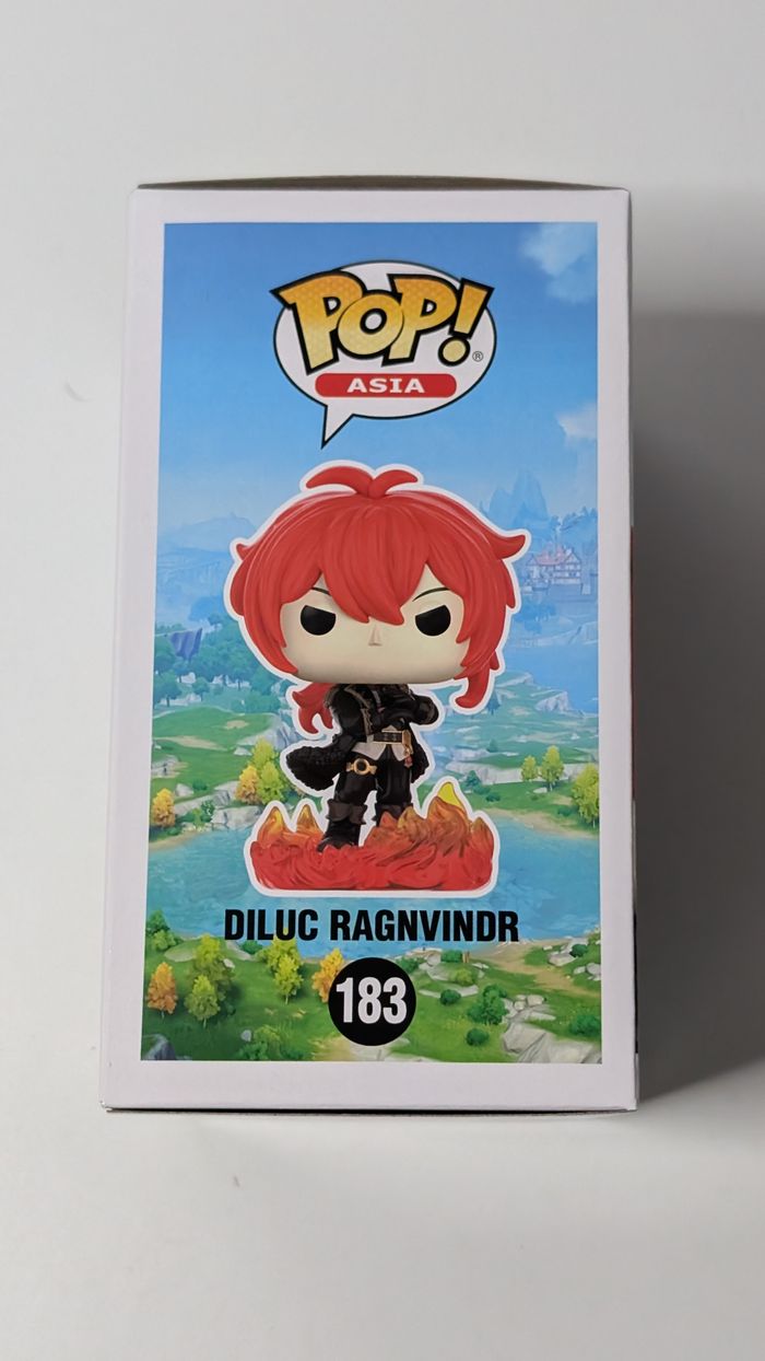 [Funko pop] Figurine Genshin Impact Diluc Ragnvindr - photo numéro 2