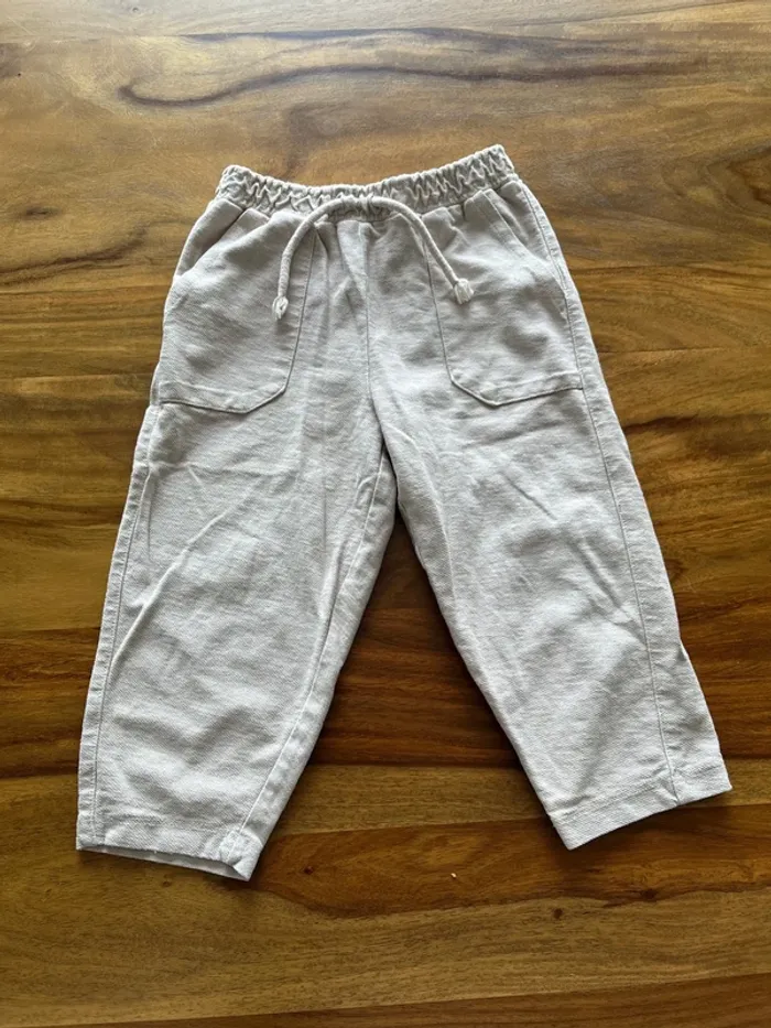 Pantalon beige Zara