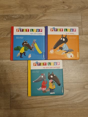 Lot livres p'tit loup