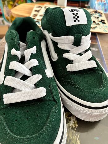 Vans verte foncé 