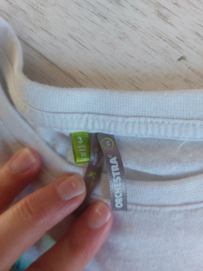 Lot de 4 t-shirts 3 ans en très bon état - photo numéro 6