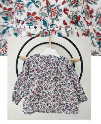 18 mois blouse Vertbaudet