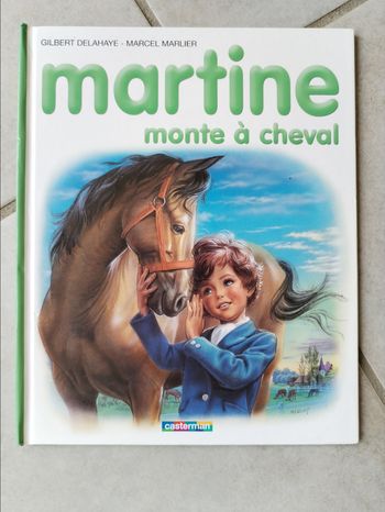 Livre Martine monte à cheval