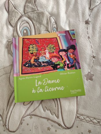 Livre dame licorne