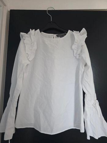 Blouse manche longue femme primark blanche