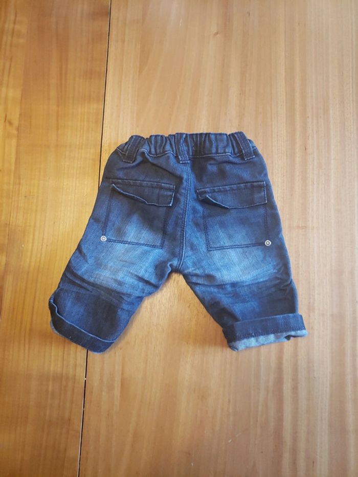 Ensemble polo tape à l'œil et jeans dpam 3 mois - photo numéro 5