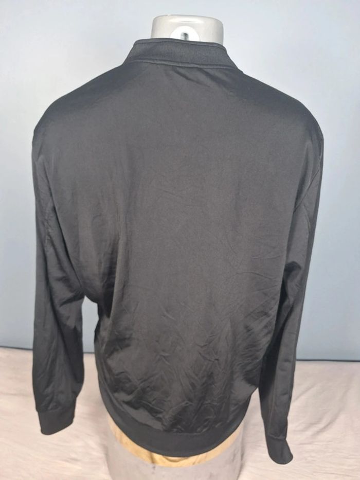 Veste Adidas noire zippée – taille L – logo brodé (601) - photo numéro 7
