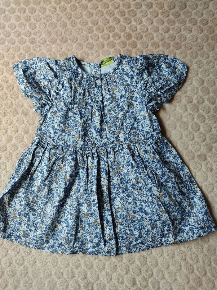 Robe bleue Liberty