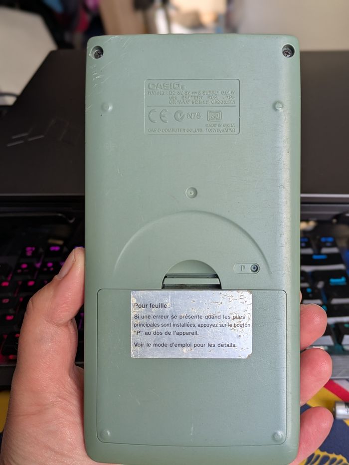 Calculatrice scientifique : Casio Graph 25 (24ko) - photo numéro 2