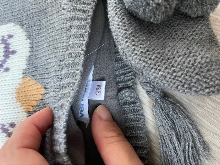 Ensemble hiver bonnet tour de cou et moufle - photo numéro 5