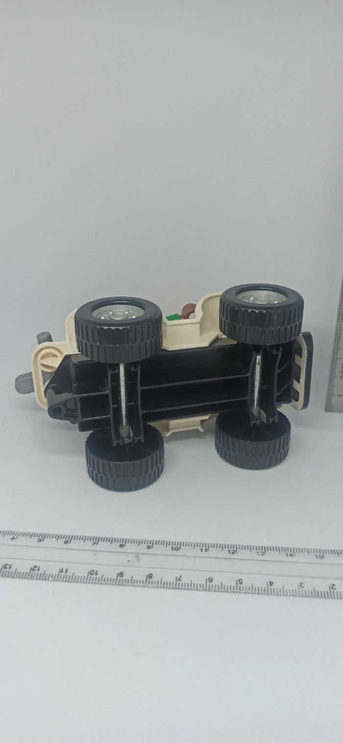 Véhicule quad de zoo avec soigneur caméra et théière lego duplo - photo numéro 5