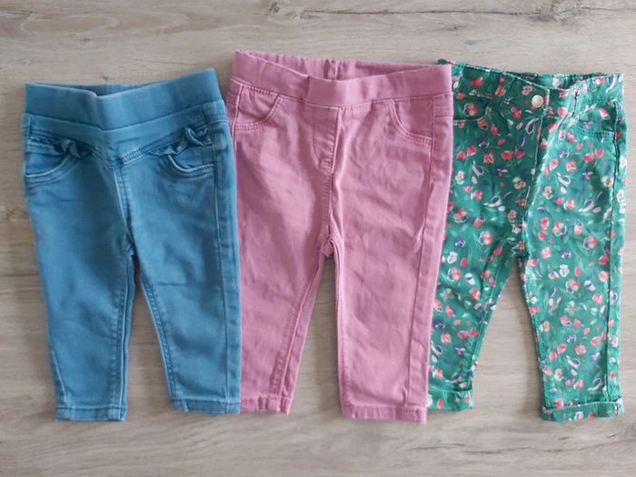Pantalons fille 6 mois TAO