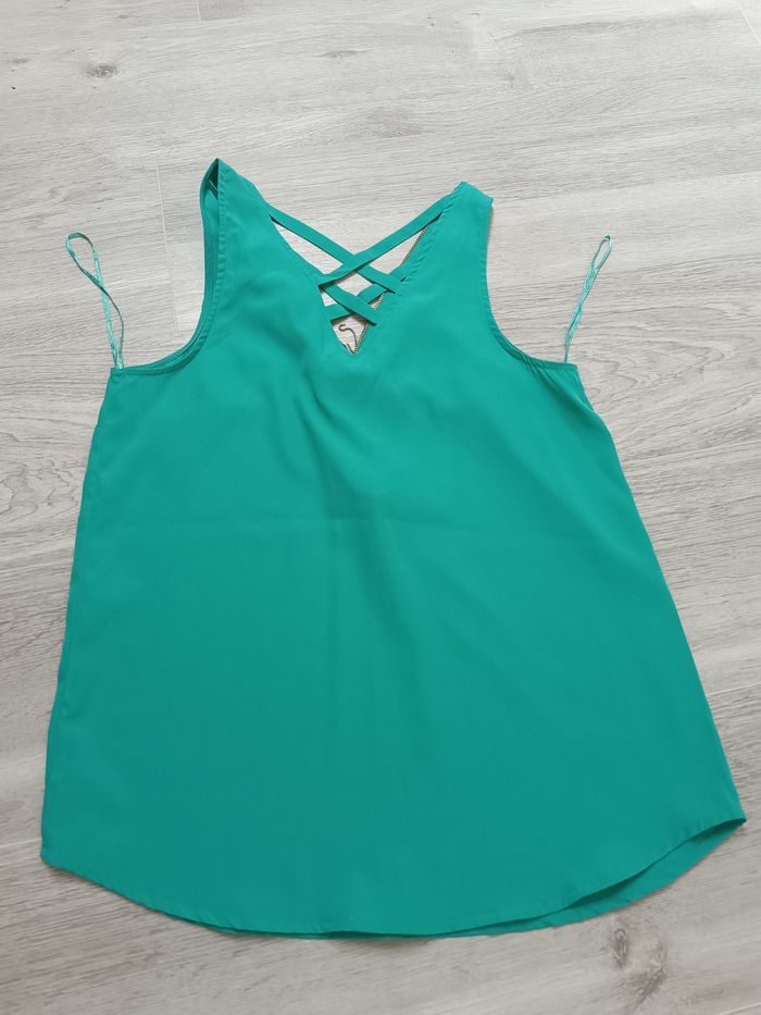 Blouse vert pomme Taille 36 - photo numéro 5