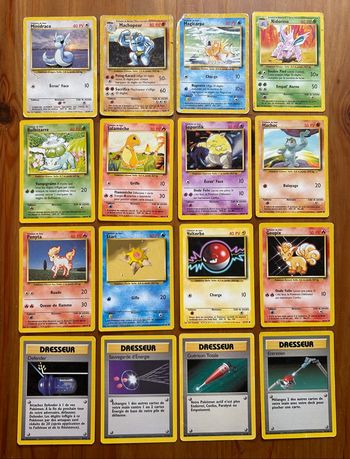 Carte Pokémon Set de Base Wizards