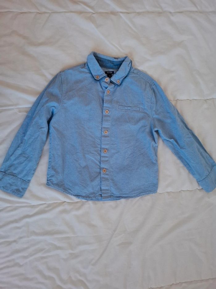 Chemise manches longues