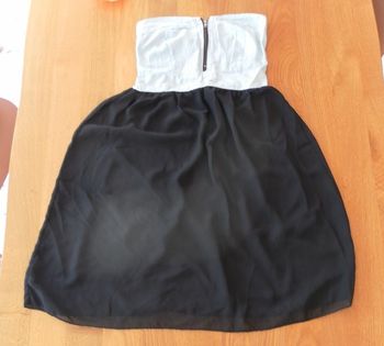 robe jean voilage noir