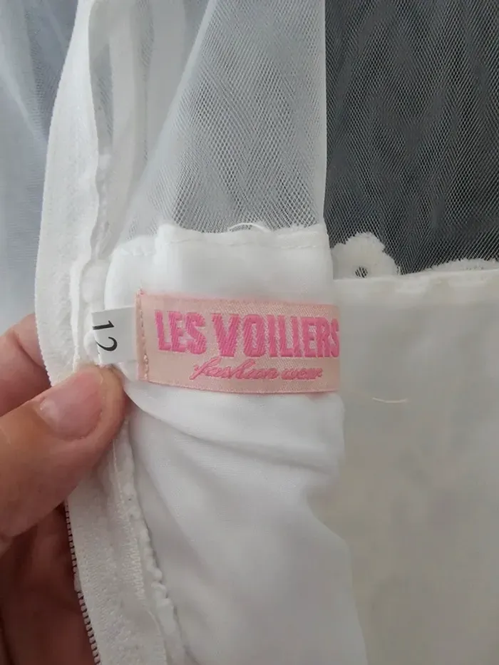 Robe blanche de cérémonie fille 12 ans ( parfait état) - photo numéro 18