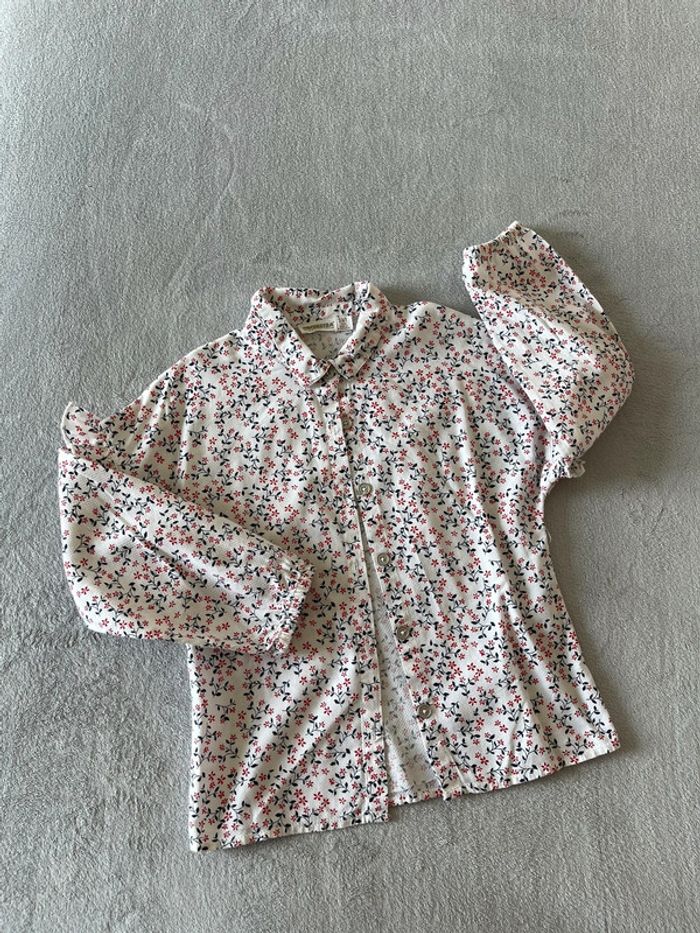 Blouse ML fleurit 5 ans