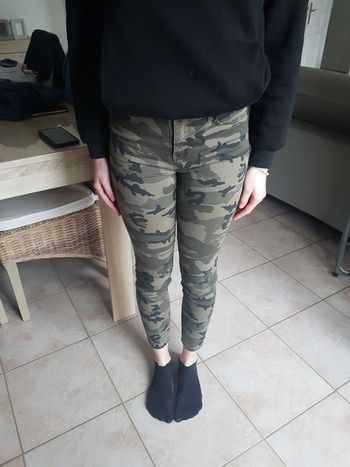 Jean militaire taille 38 stradivarius