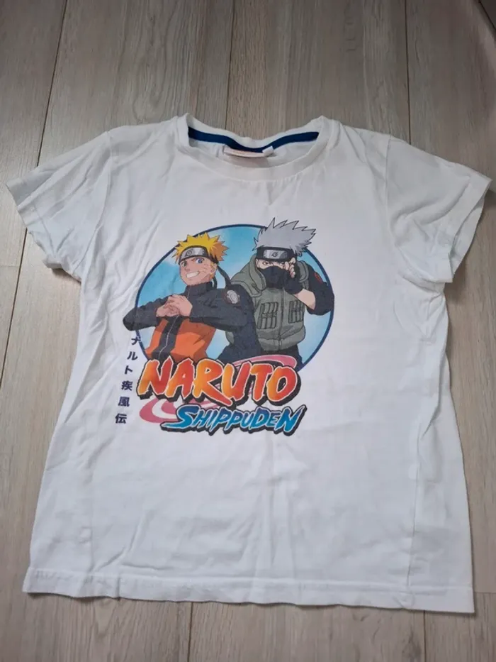 Pyjama Naruto 8 ans bleu et blanc - photo numéro 2