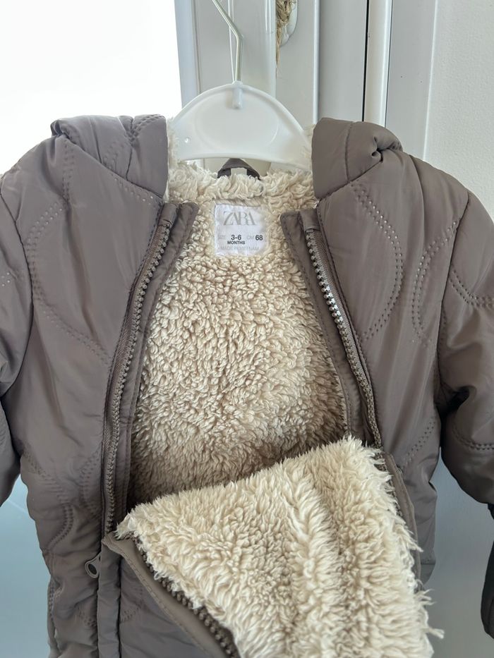 Combi pilote Zara marron 3-6. Mois - photo numéro 2