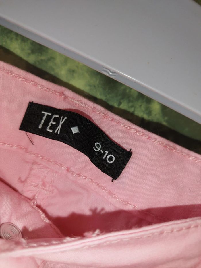 Pantacourt rose clair Tex - photo numéro 4