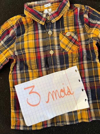 Chemise 3 mois