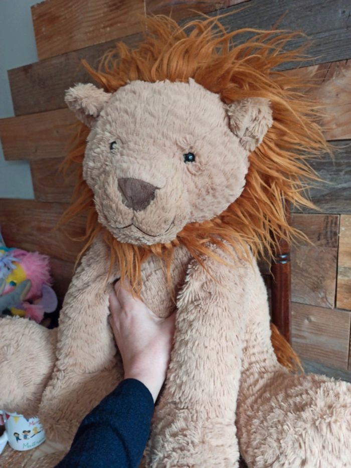 Lion jellycat fuddlewuddle XL tbe - photo numéro 3