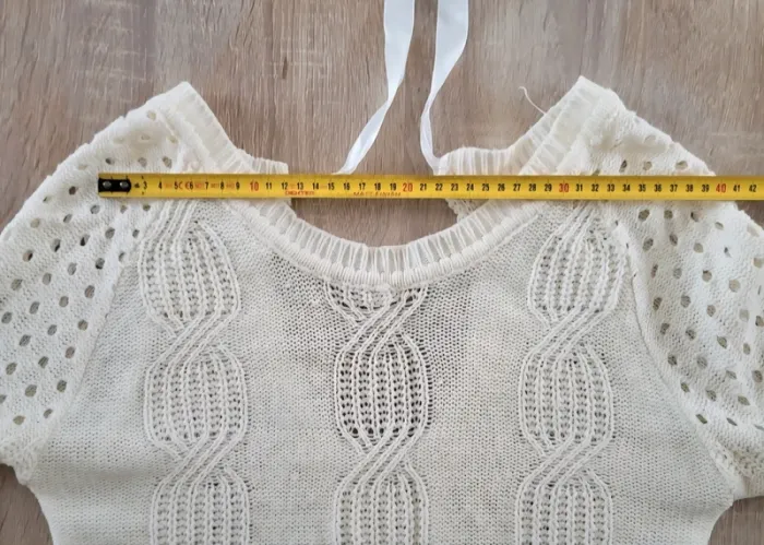 Pull écru Cache Cache Taille 36 - photo numéro 8