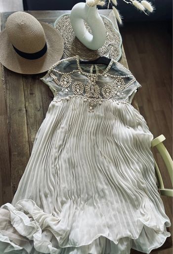 Sublime robe Asos nude bohème cérémonie neuve étiquette