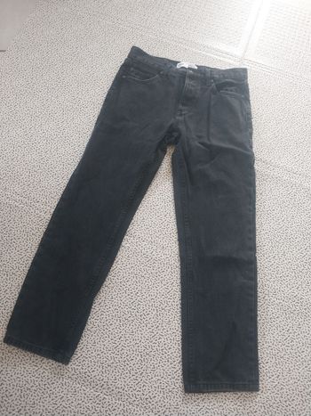 jean noir fsbn loose fit taille 29/30 homme tendance denim