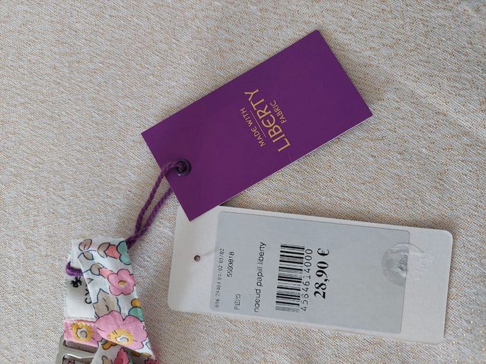 Nœud papillon liberty - photo numéro 4